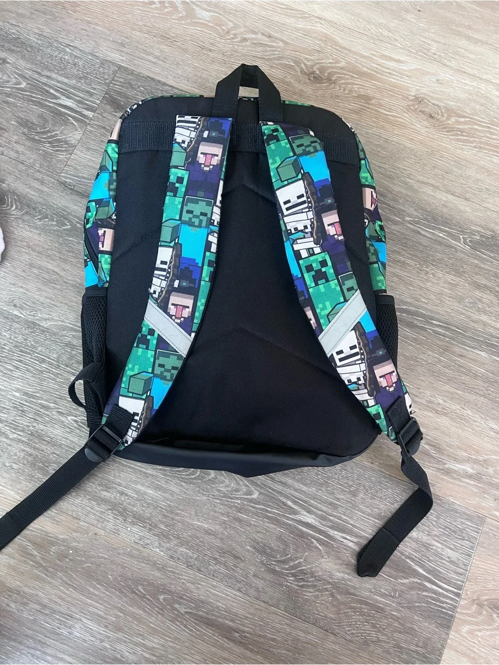 Boys Green Creeper Backpack - Kids School Bag